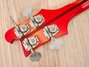 Rickenbacker 4001/4 , Burgundy: Headstock - Rear