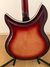 Jul 1993 Rickenbacker 381/6 V69, Fireglo: Body - Rear