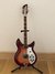 Rickenbacker 381/6 V69, Fireglo: Full Instrument - Front