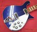 Rickenbacker 620/6 , Midnightblue: Body - Front