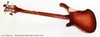 Rickenbacker 4001/4 Setneck, Fireglo: Full Instrument - Rear