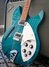 Rickenbacker 330/6 , Turquoise: Close up - Free2