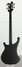 Rickenbacker 4003/4 S, Matte Black: Full Instrument - Rear