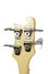 Rickenbacker 4001/4 , White: Headstock - Rear