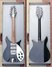 Rickenbacker 320/12 V63, Jetglo: Neck - Front