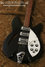 Rickenbacker 340/6 , Jetglo: Body - Front