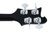 Rickenbacker 4003/4 S, Matte Black: Headstock - Rear