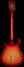 Rickenbacker 620/12 , Fireglo: Full Instrument - Rear