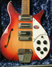 Rickenbacker 1996/6 f hole, Fireglo: Body - Front