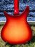 Apr 2014 Rickenbacker 1996/6 f hole, Fireglo: Body - Rear