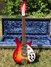 Rickenbacker 1996/6 f hole, Fireglo: Neck - Front