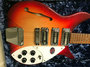 Rickenbacker 1996/6 f hole, Fireglo: Close up - Free