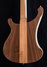 Oct 2018 Rickenbacker 4003/4 , Natural Walnut: Body - Rear