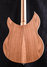 Oct 2018 Rickenbacker 330/6 , Natural Walnut: Body - Rear