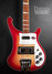 Rickenbacker 4003/4 , Fireglo: Body - Front