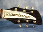 May 1981 Rickenbacker 320/6 f hole, Jetglo: Headstock