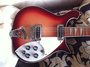 Rickenbacker 620/6 , Fireglo: Body - Front
