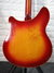 Sep 1990 Rickenbacker 360/6 , Fireglo: Body - Rear