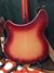 May 1999 Rickenbacker 360/12 , Fireglo: Body - Rear