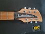 Feb 1993 Rickenbacker 650/6 Atlantis, Turquoise: Headstock