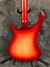 Mar 2016 Rickenbacker 4003/4 S, Fireglo: Body - Rear