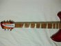 Rickenbacker 360/6 , Fireglo: Neck - Front
