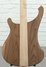 Jan 2019 Rickenbacker 4003/4 , Natural Walnut: Body - Rear