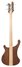 Rickenbacker 4003/4 , Natural Walnut: Full Instrument - Rear