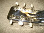 Rickenbacker NS 100/6 LapSteel, Silver: Headstock - Rear