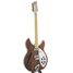 Rickenbacker 330/6 , Natural Walnut: Full Instrument - Front