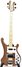 Rickenbacker 4003/4 S, Natural Walnut: Full Instrument - Front