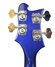 Rickenbacker 4003/4 , Midnightblue: Headstock - Rear