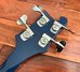 Rickenbacker 4001/4 Mod, Azureglo: Headstock - Rear