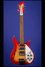 Rickenbacker 325/6 f hole, Fireglo: Full Instrument - Front