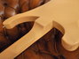 May 1992 Rickenbacker 4001/4 CS, White: Body - Rear