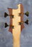 Rickenbacker 4004/4 Ci, Natural Walnut: Headstock - Rear