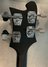 Rickenbacker 4003/4 , Matte Black: Headstock - Rear