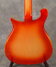 Aug 1963 Rickenbacker 450/6 Mod, Fireglo: Body - Rear