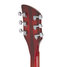 Rickenbacker 330/6 , Fireglo: Headstock - Rear