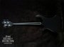 Rickenbacker 4003/4 , Matte Black: Full Instrument - Rear