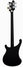 Rickenbacker 4003/4 , Matte Black: Full Instrument - Rear