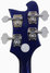 Rickenbacker 4003/4 , Midnightblue: Headstock - Rear