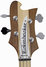 Rickenbacker 4003/4 , Natural Walnut: Headstock