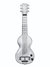 Rickenbacker NS 100/6 LapSteel, Silver: Full Instrument - Front