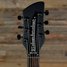Rickenbacker 360/6 Noir, Matte Black: Headstock