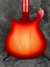 Jul 2015 Rickenbacker 660/6 , Fireglo: Body - Rear