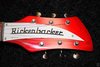 Feb 2004 Rickenbacker 350/6 V63, Fireglo: Headstock