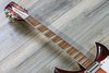 Rickenbacker 381/12 V69, Fireglo: Neck - Front