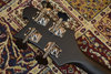 Rickenbacker 4003/4 , Matte Black: Headstock - Rear