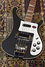 Rickenbacker 4003/4 , Matte Black: Body - Front
